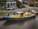 Varend Woonschip ex RWS vlet 14.78