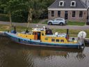 Varend Woonschip ex RWS vlet 14.78